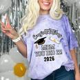 Congratulations Mom You Did It Mom Graduation 2026 Comfort Color Blast T-Shirt Amethyst