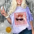 Cool Cat Meme Ew People Anti Social Introvert Cute Cat Comfort Color Blast T-Shirt Amethyst Cool Cat Meme Ew People Anti Social Introvert Cute Cat Comfort Color Blast T-Shirt Amethyst