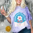 Cute Introvert Shy Teen Anti-Social Inner Strength Comfort Color Blast T-Shirt Amethyst