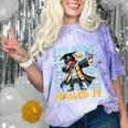 Dabbing Graduation Boy 5th Grade Nailed It Class Of 2025 Comfort Color Blast T-Shirt Amethyst