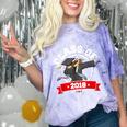 Dabbing Graduation Class Of 2018 Women Comfort Color Blast T-Shirt Amethyst