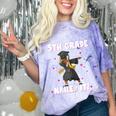 Dabbing Graduation Class Of 2025 Girls 5th Grade Nailed It Comfort Color Blast T-Shirt Amethyst