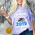 Dad Of a 2019 Graduate Shirt Proud Dad Graduation Grad Shirt Comfort Color Blast T-Shirt Amethyst