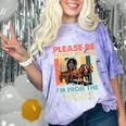 Dad Fathers Day Please Be Patient I'm From The 1900s Comfort Color Blast T-Shirt Amethyst