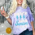 Dance Team Senior 2026 Senior Night Graduation Grad Comfort Color Blast T-Shirt Amethyst