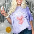 Most Days I Just Wanna Be An Axolotl Salamander Introvert Comfort Color Blast T-Shirt Amethyst