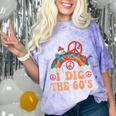 I Dig The 60s Aesthetic Nostalgia 1960's Retro 60s Party Comfort Color Blast T-Shirt Amethyst I Dig The 60s Aesthetic Nostalgia 1960's Retro 60s Party Comfort Color Blast T-Shirt Amethyst