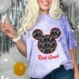 Disney Graduation Rad Grad Comfort Color Blast T-Shirt Amethyst