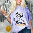Disney Mickey Mouse A Big High Five For Today Graduation Comfort Color Blast T-Shirt Amethyst