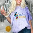 Disney Mickey Mouse Cap & Gown '25 Graduation Class Of 2025 Premium Tri-Blend Comfort Color Blast T-Shirt Amethyst
