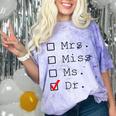 Doctor Graduation Comfort Color Blast T-Shirt Amethyst