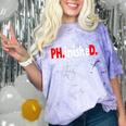 Doctorate PhinisheD PhD Graduation Premium Comfort Color Blast T-Shirt Amethyst