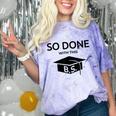Done With This BS College Graduation Comfort Color Blast T-Shirt Amethyst