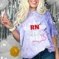 Earned It 2023 For Nurse Graduation Or RN LPN Class Of 2023 Comfort Color Blast T-Shirt Amethyst