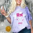 Earned It RN 2025 Nurse Graduation Nursing School Graduate Premium Tri-Blend Comfort Color Blast T-Shirt Amethyst