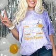 EdD Doctor Of Education Daughter Doctorate Graduation Comfort Color Blast T-Shirt Amethyst