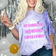 EdD Doctor Of Education Daughter Power Doctorate Graduation Comfort Color Blast T-Shirt Amethyst