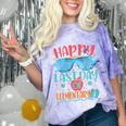 Elementary Teacher Student Graduation Last Day School Comfort Color Blast T-Shirt Amethyst