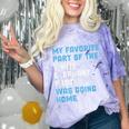 Elephant Party For Introvert Going Comfort Color Blast T-Shirt Amethyst