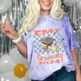 EMT Graduation Class Of 2024 Emergency Medical Tech Medic Comfort Color Blast T-Shirt Amethyst