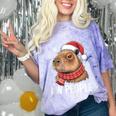 Ew People Capybara Christmas Introvert Holiday Humor Comfort Color Blast T-Shirt Amethyst