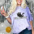 Ew People Cat Anti Social Introvert Comfort Color Blast T-Shirt Amethyst Ew People Cat Anti Social Introvert Comfort Color Blast T-Shirt Amethyst