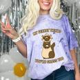 Ew People Ferret Saying Mask Introvert Ferrets Comfort Color Blast T-Shirt Amethyst Ew People Ferret Saying Mask Introvert Ferrets Comfort Color Blast T-Shirt Amethyst