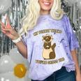 Ew People Ferret Saying Mask Introvert Ferrets Comfort Color Blast T-Shirt Amethyst Ew People Ferret Saying Mask Introvert Ferrets Comfort Color Blast T-Shirt Amethyst