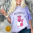 Ew People Introvert Ferrets Saying Mask Ferret Comfort Color Blast T-Shirt Amethyst