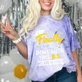 Finally Done With This BS Class Of 2025 College Graduation Premium Tri-Blend Comfort Color Blast T-Shirt Amethyst