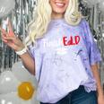 FinishEdD Doctor Of Education Graduate EdD Graduation Comfort Color Blast T-Shirt Amethyst