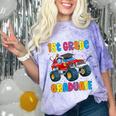First Grade Graduation Monster Truck 1st Grade Graduate Comfort Color Blast T-Shirt Amethyst