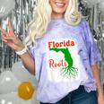 Florida Roots Florida Nostalgia Comfort Color Blast T-Shirt Amethyst