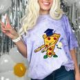Flossing Pizza Dairy OIT For Dairy OIT Graduation Comfort Color Blast T-Shirt Amethyst