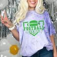 Football Senior Night Football Senior 2025 Graduation 24 Comfort Color Blast T-Shirt Amethyst