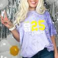 Football Senior Night Football Senior 2025 Graduation 55 Comfort Color Blast T-Shirt Amethyst