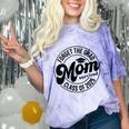Forget The Grad Mom Survived Class Of 2025 Graduation 2025 Comfort Color Blast T-Shirt Amethyst