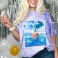 Frutiger Aero Aesthetic Tech Bubble Tea Boba Milktea Fishes Comfort Color Blast T-Shirt Amethyst Frutiger Aero Aesthetic Tech Bubble Tea Boba Milktea Fishes Comfort Color Blast T-Shirt Amethyst