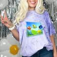 Frutiger Aero Fish Comfort Color Blast T-Shirt Amethyst