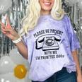 Funny Slogan Patient I'm From The 1900s Raglan Baseball Tee Comfort Color Blast T-Shirt Amethyst