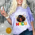 Future HBCU Grad Girl HBCU Toddler Kids Graduation Comfort Color Blast T-Shirt Amethyst