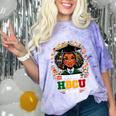 Future HBCU Grad Graduation Students Girl Kids Comfort Color Blast T-Shirt Amethyst