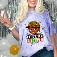 Future HBCU Grad History Boys Kids Graduation HBCU Comfort Color Blast T-Shirt Amethyst