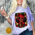 Future HBCU Grad History Girl Graduation HBCU Comfort Color Blast T-Shirt Amethyst