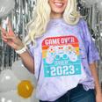 Game Over Class Of 2023 Shirt Students Graduation Comfort Color Blast T-Shirt Amethyst