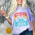 Game Over Class Of 2024 Shirt Students Graduation Comfort Color Blast T-Shirt Amethyst