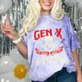 Gen X The Badass Generation Generation X Gen Xer Nostalgia Comfort Color Blast T-Shirt Amethyst