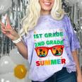 Goodbye 1st Grade First Summer Graduation Last Day Boys Comfort Color Blast T-Shirt Amethyst