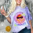 Goodbye 2nd Grade Graduation To 3rd Grade First Summer Kids Comfort Color Blast T-Shirt Amethyst
