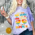 Goodbye 2nd Grade Graduation To 3rd Grade Hello Summer Kids Comfort Color Blast T-Shirt Amethyst